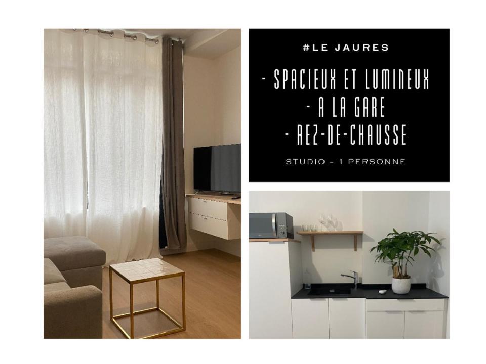 #Le Jaures - Studio A La Gare - Neuf Et Lumineux Brive-la-Gaillarde Exteriér fotografie